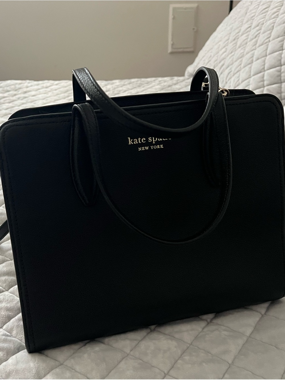 kate spade Black Leather Satchel